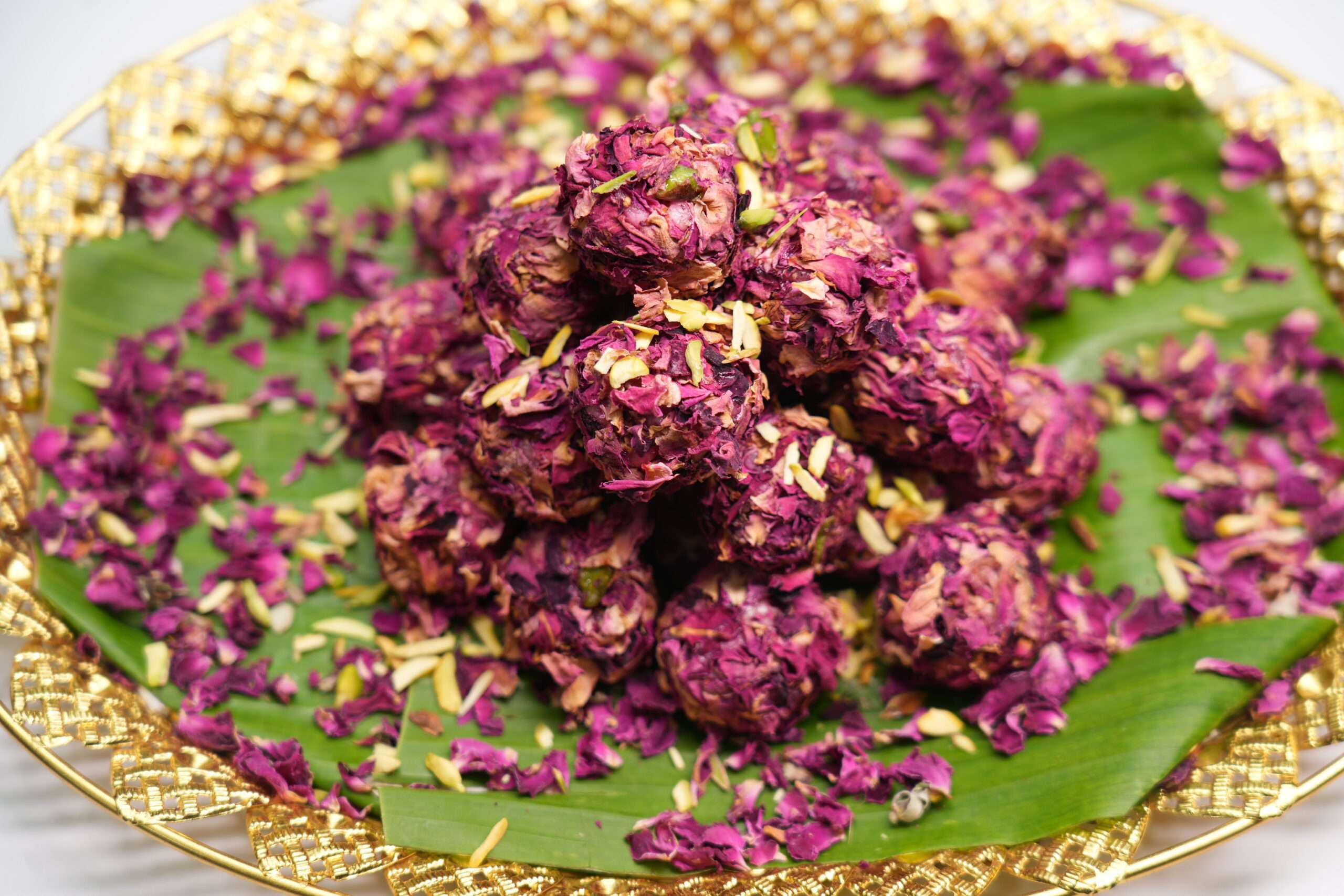 Dry Fruit Rose Balls